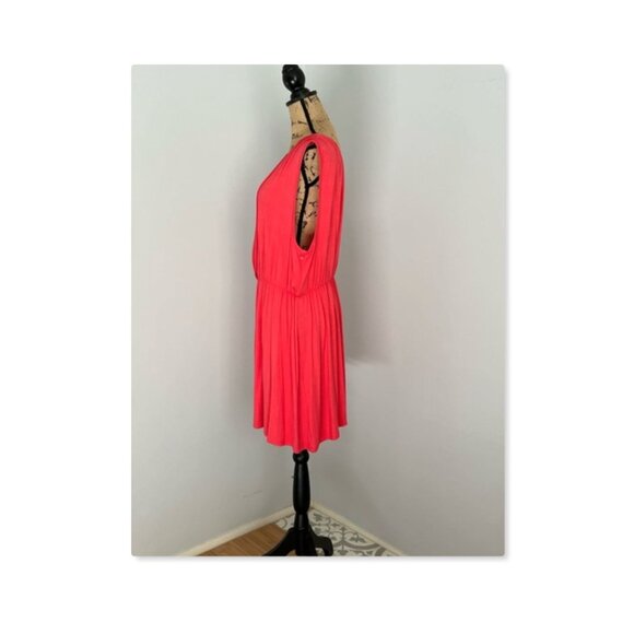 Ultra Beach Deep V Mini Dress Coverup Sz 1X - Picture 5 of 9